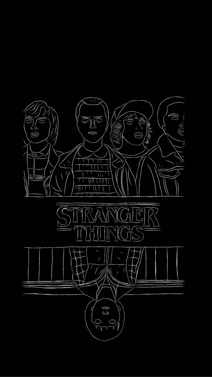 Black Stranger Things Wallpapers - Wallpaper Cave