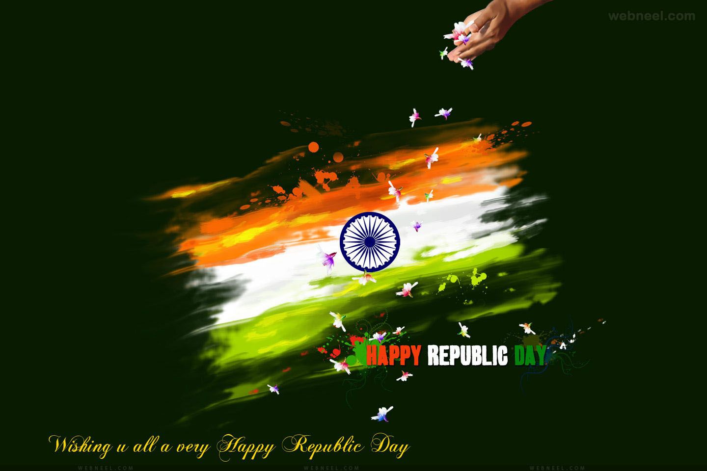 Beautiful Happy Republic Day Wishes and Wallpaper