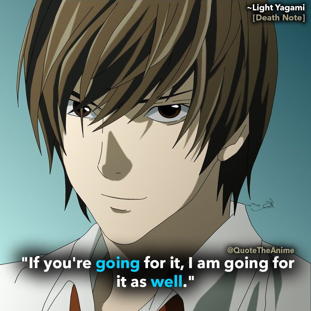 Powerful Death Note Quotes (image + Wallpaper)