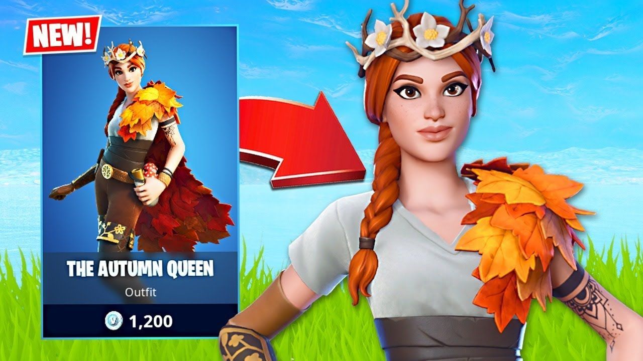 New The Autumn Queen Skin! (Fortnite Battle Royale)