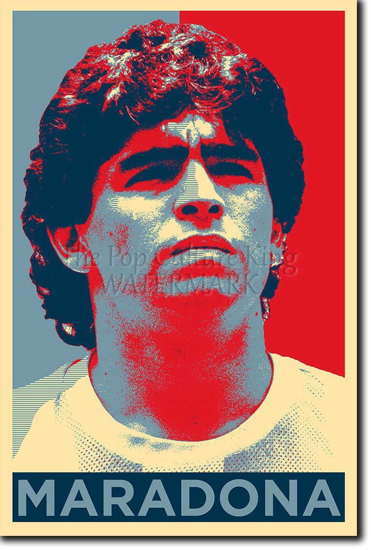 Diego Maradona Poster Wallpapers - Wallpaper Cave