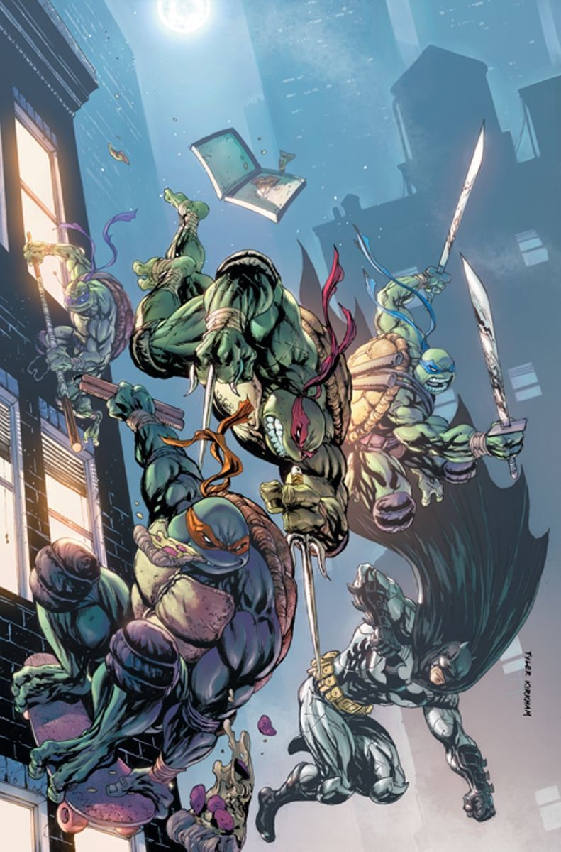 Artists Come Out For BATMAN TMNT Variant Covers. Batman Tmnt, Teenage Mutant Ninja Turtles Art, Ninja Turtles Artwork