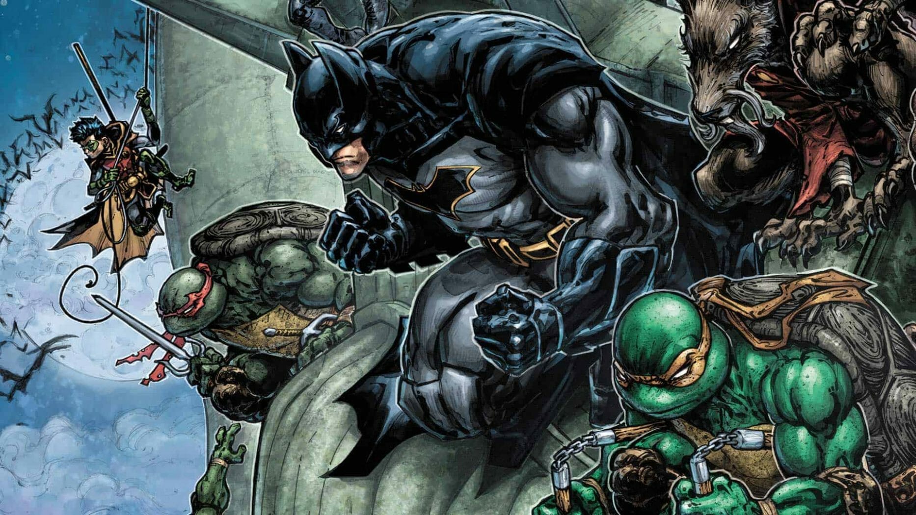 Batman vs Teenage Mutant Ninja Turtles announced