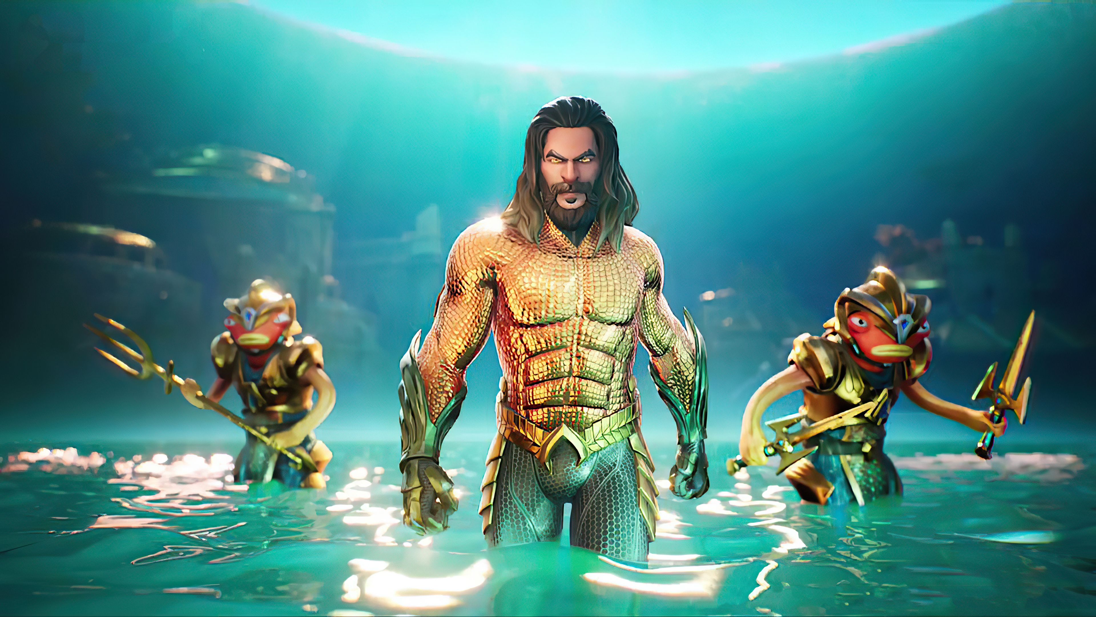Aquaman In Fortnite, HD Games, 4k Wallpaper, Image, Background, Photo and Picture