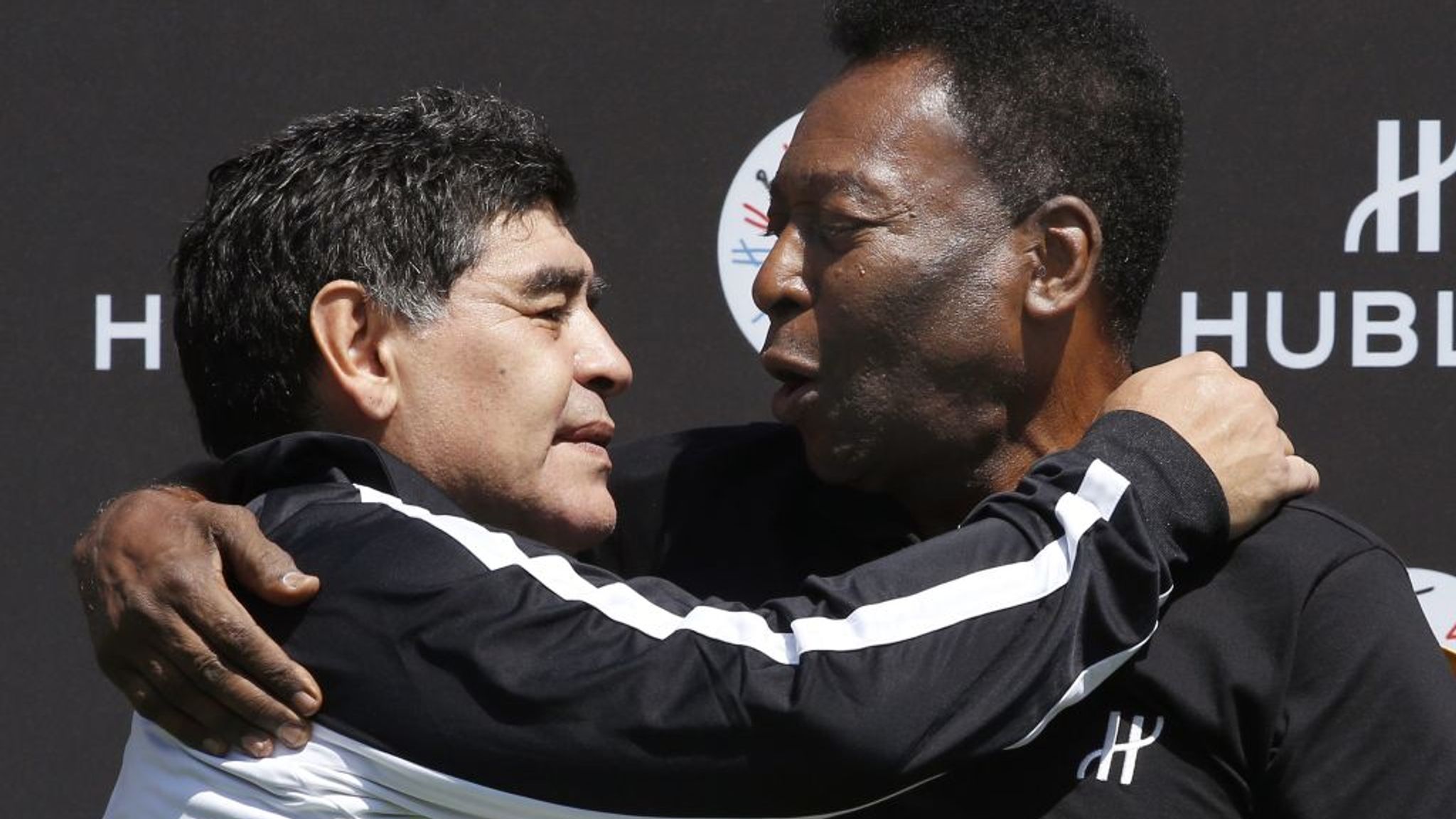 Pele's tribute to Diego Maradona: I hope to play football with him in the sky one day