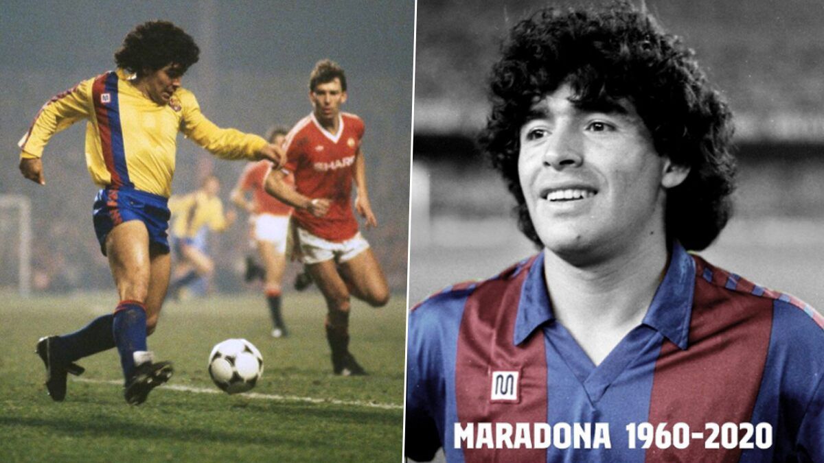 Football News. Diego Maradona No More! Barcelona, Napoli, Manchester United Lead Tributes From Clubs Worldwide. ⚽ LatestLY