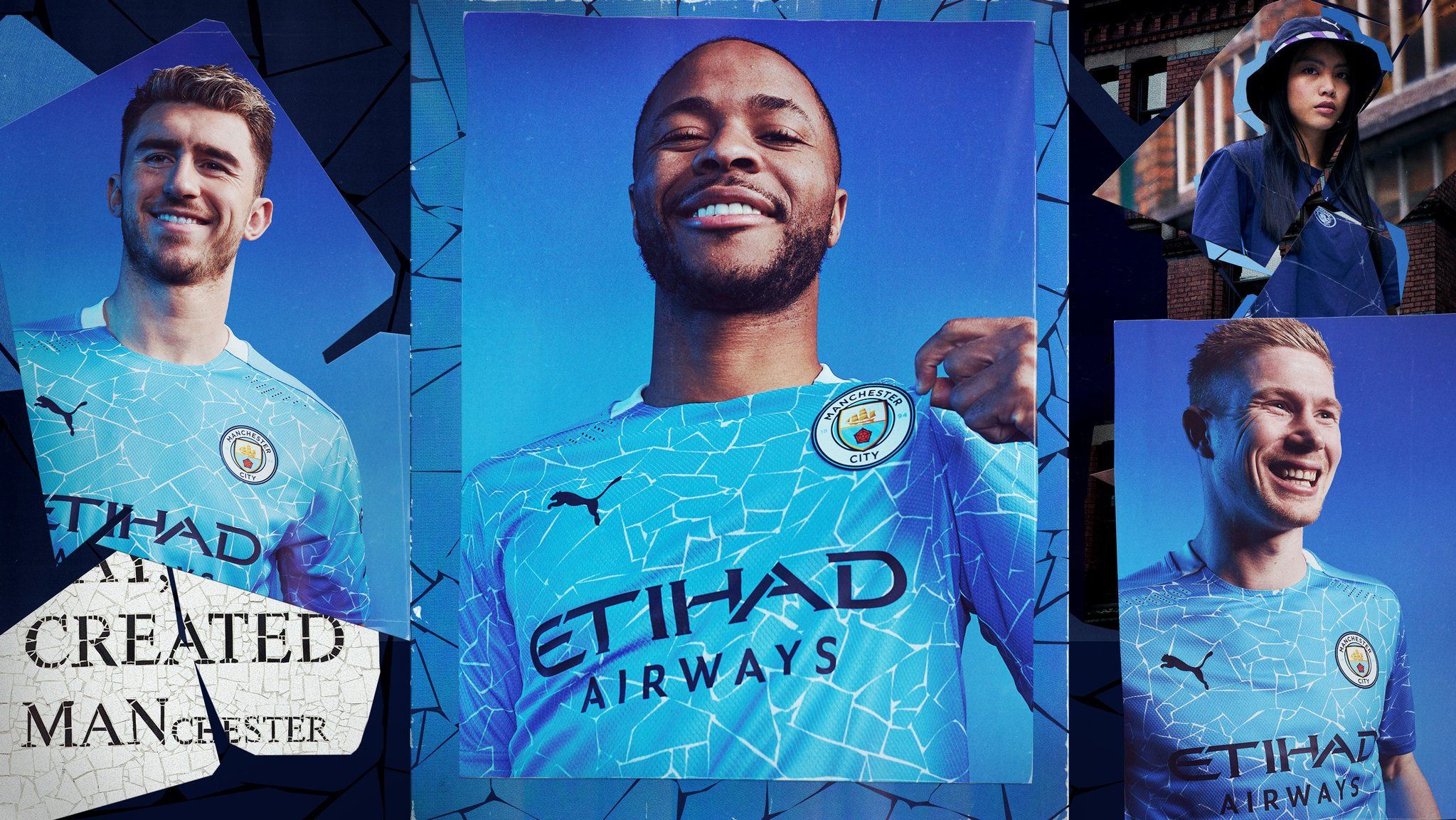 Manchester City 2020 21 Puma Home Kit 21 Kits. Football Shirt Blog