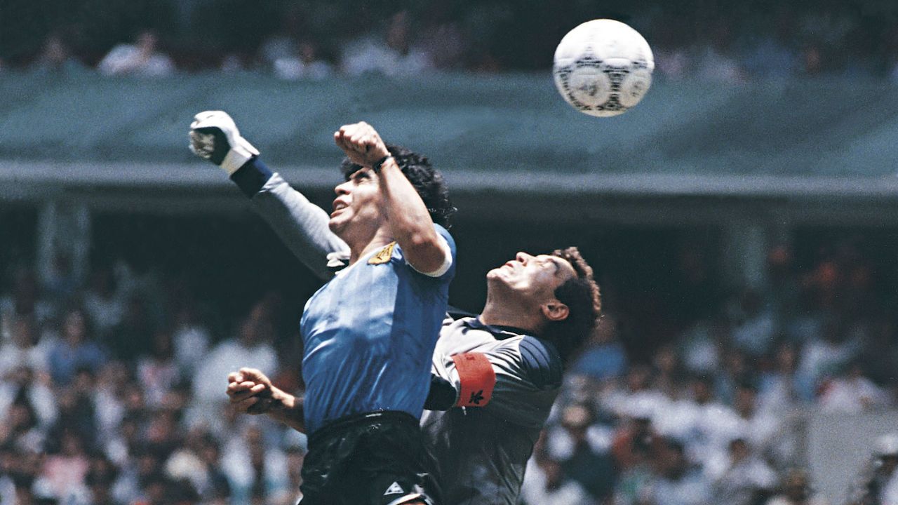 Remembering Maradona's iconic 'Hand of God' goal