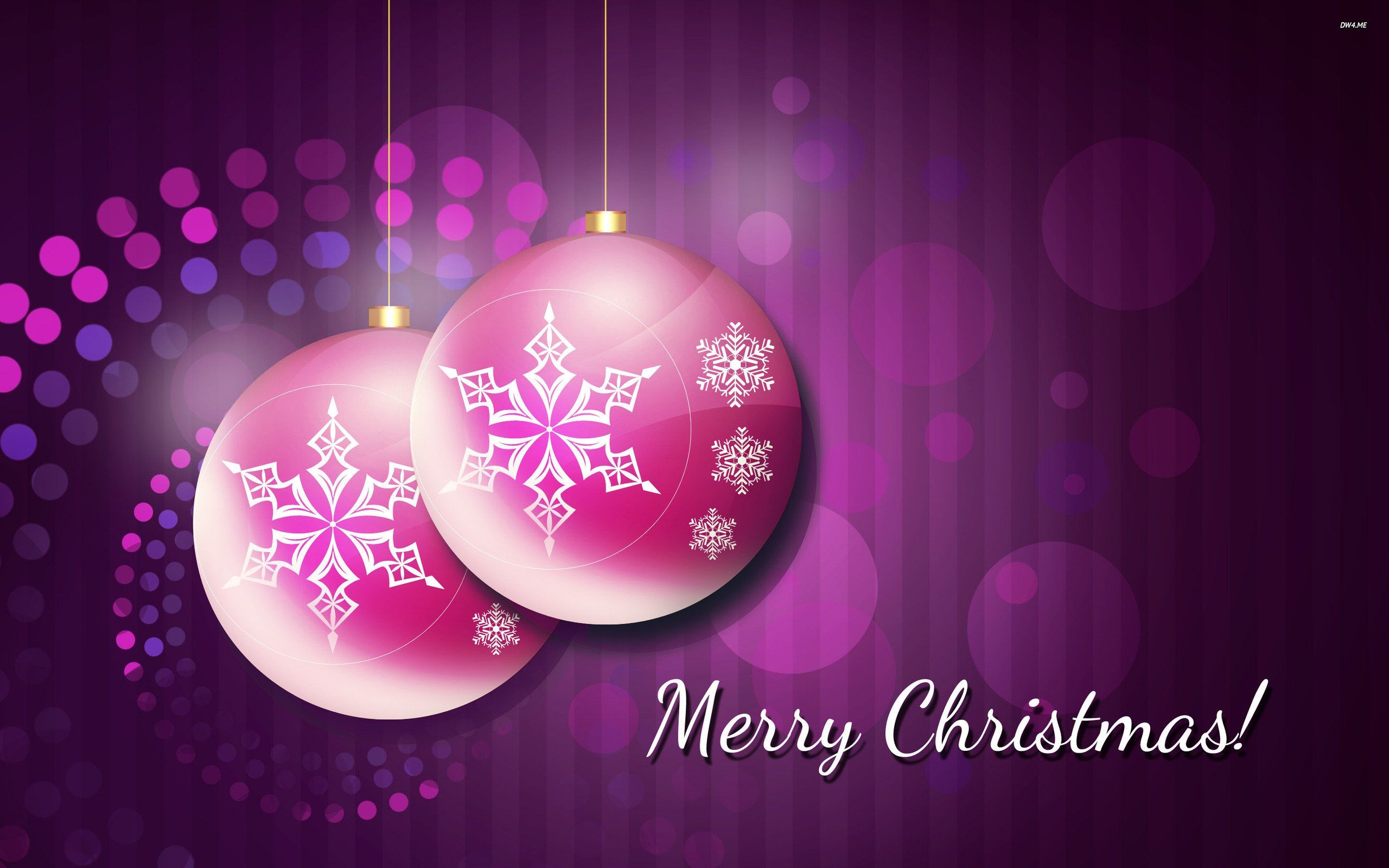 Gold And Pink Christmas Wallpapers Wallpaper Cave