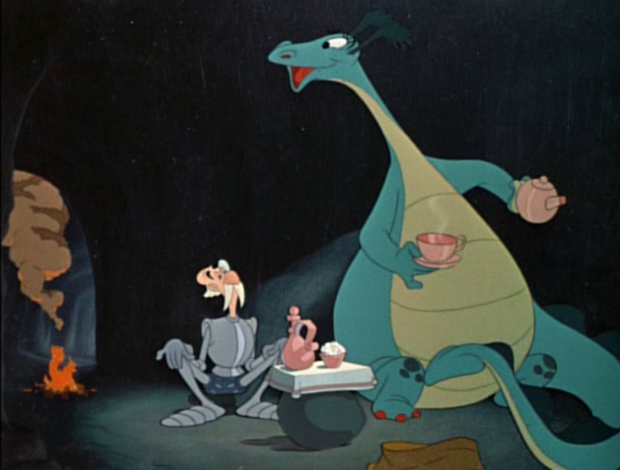 LET'S SEE.: the reluctant dragon
