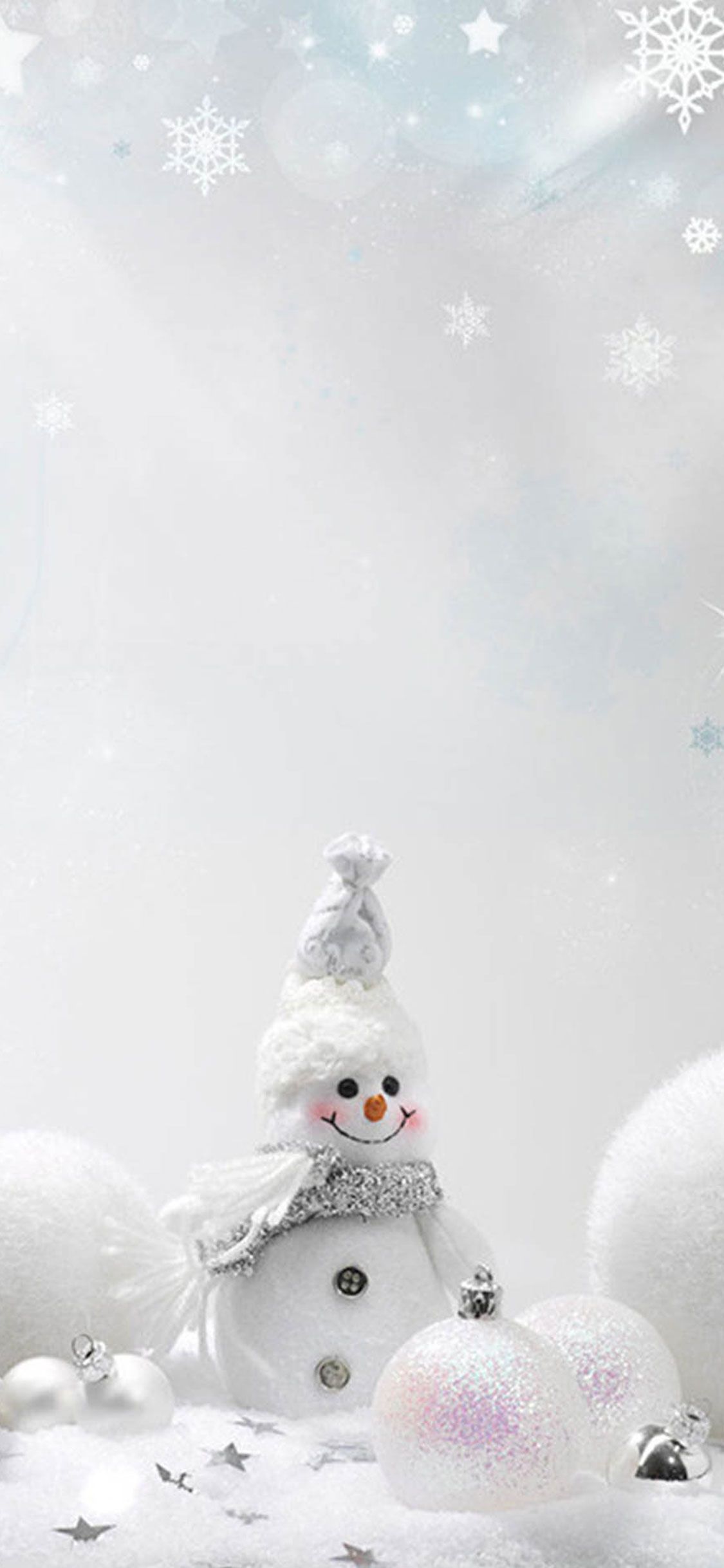 White Christmas iPhone Wallpaper Free White Christmas iPhone Background