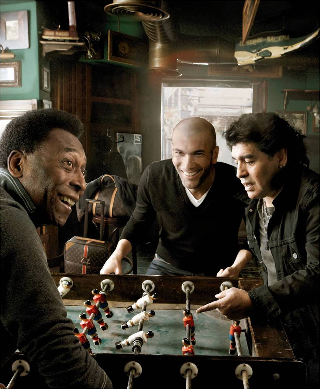 Pele, Zidane & Maradona for Louis Vuitton. One Match Ban