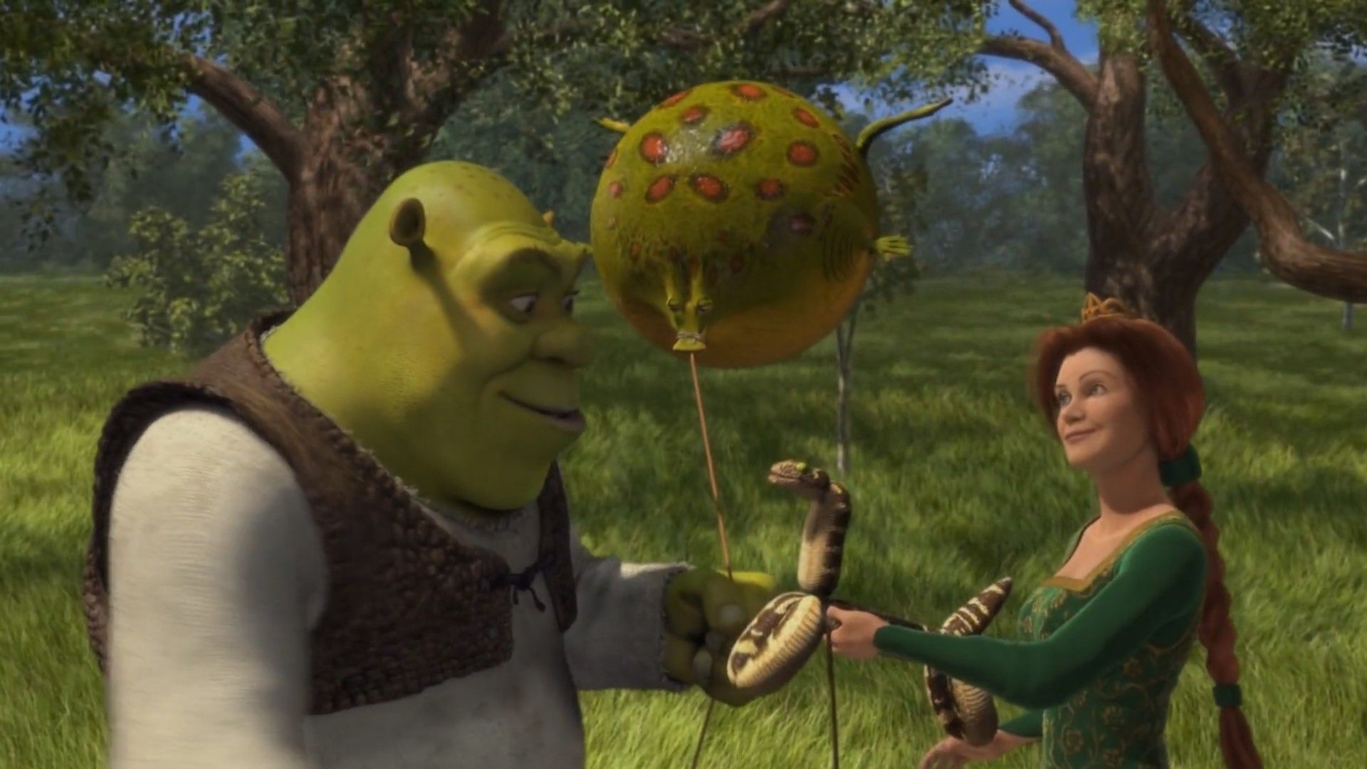 A PESSIMIST'S MOVIE GUIDE TO V DAY. The Citizen Cinema Shrek And Fiona Kiss