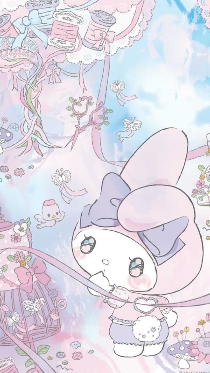 Kawaii My Melody Wallpapers - Wallpaper Cave