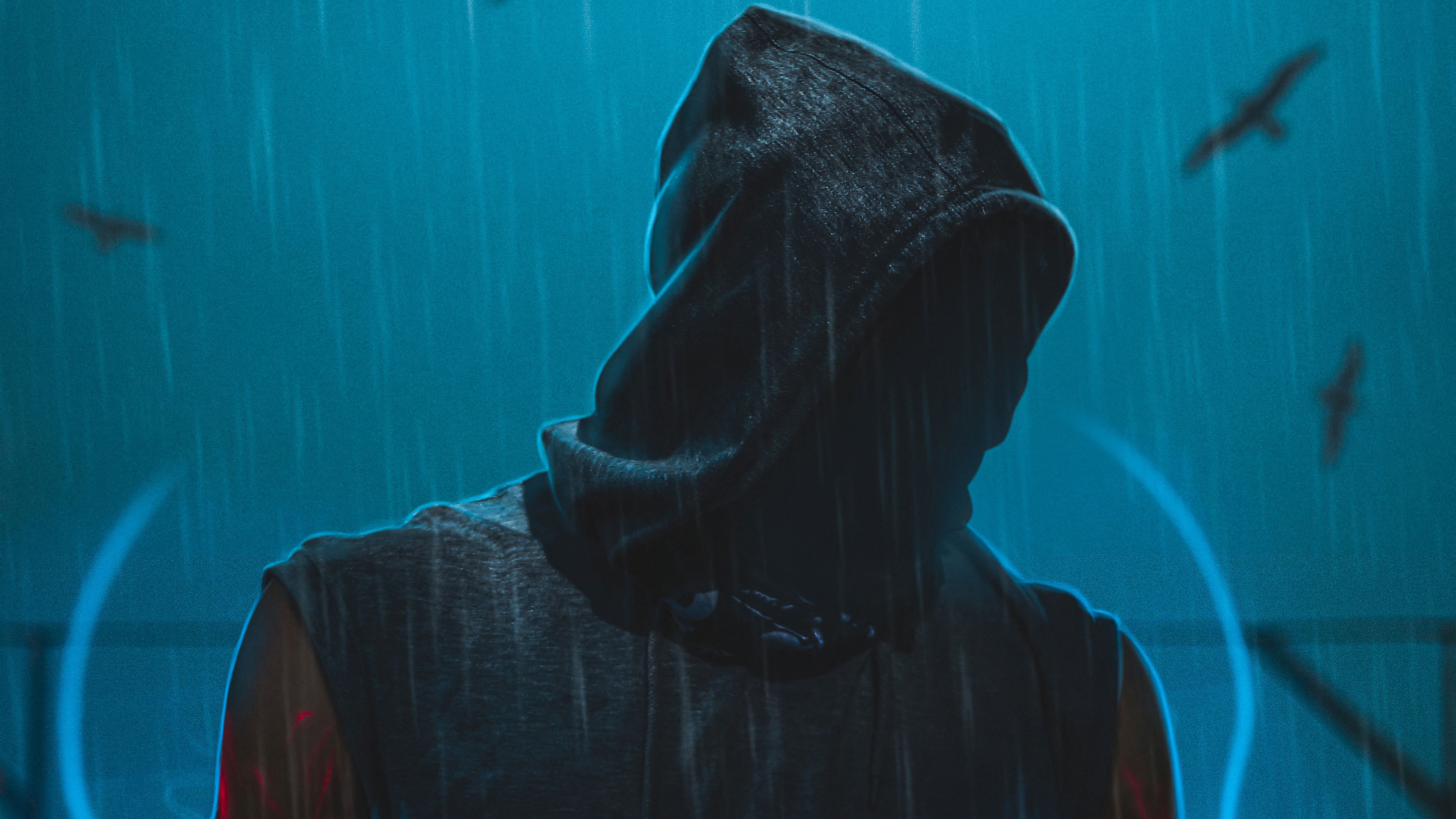 Hoodie Man Powers 4k, HD Artist, 4k Wallpaper, Image, Background, Photo and Picture