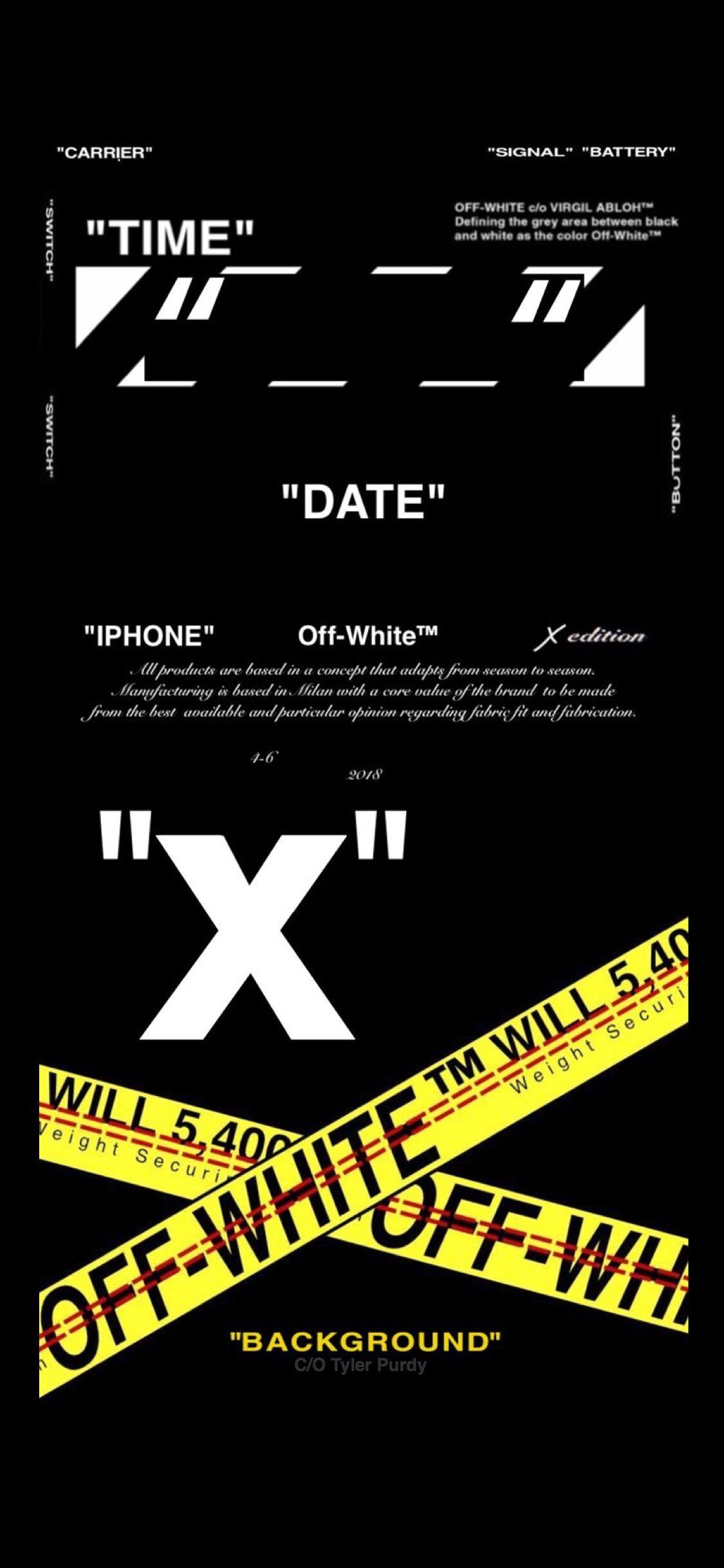 Off White Phone Wallpaper Free Off White Phone Background