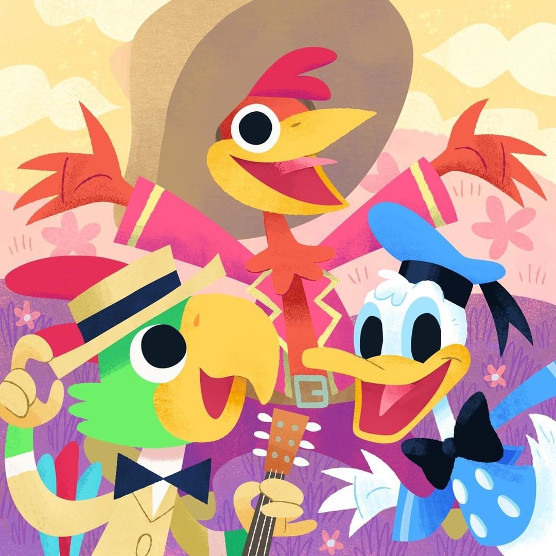 Feliz Cumpleaños to Disney's 'The Three Caballeros'!
