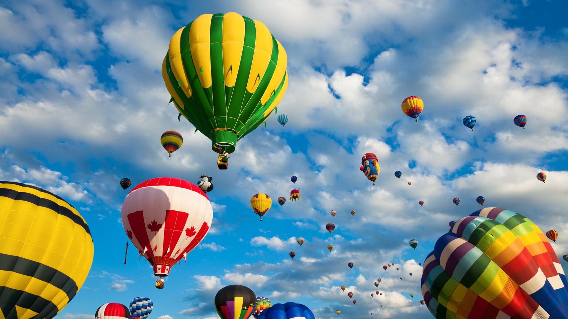 Country Hot Air Balloons, High Definition, High Resolution HD Wallpaper