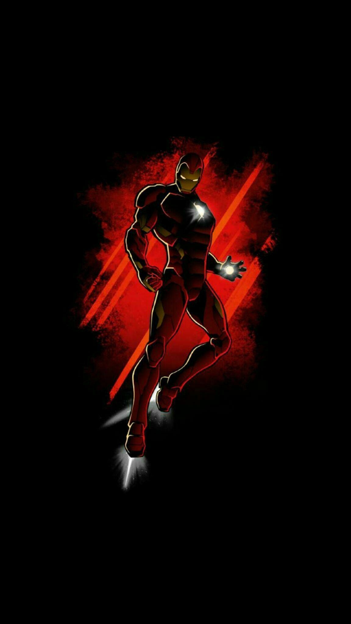 Iron Man Red Wallpaper iPhone HD Wallpaper