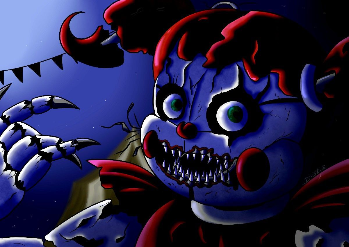 Circus Baby's Nightmare Circus Wallpapers.