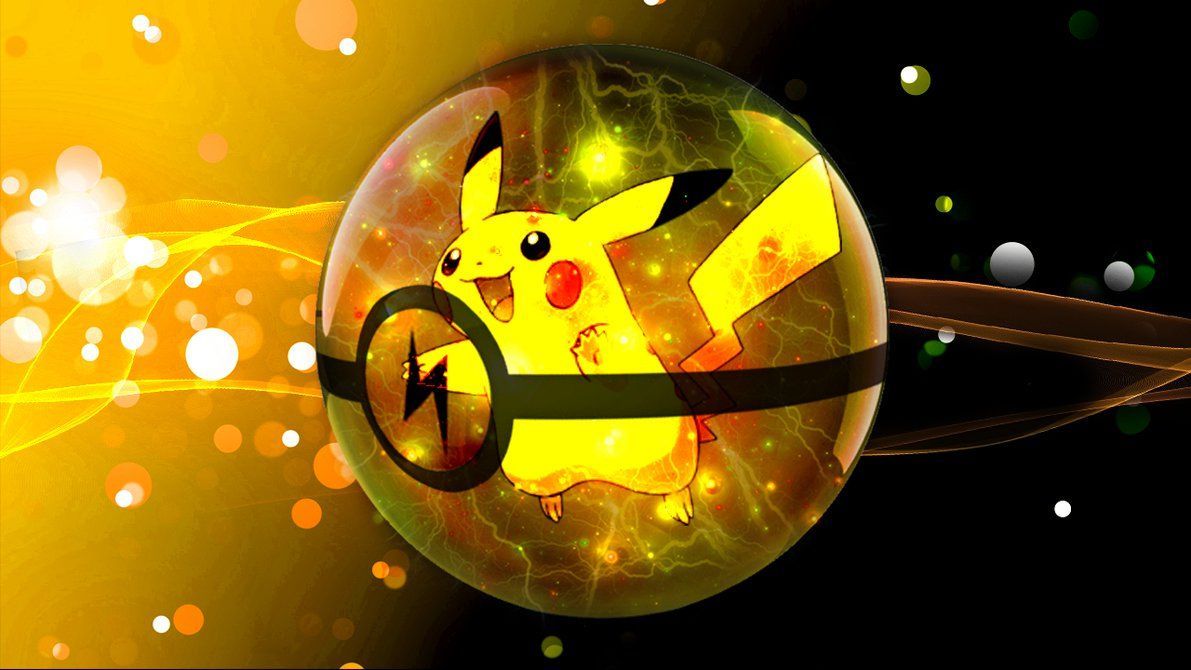 Pikachu Pokeball Wallpaper Free Pikachu Pokeball Background