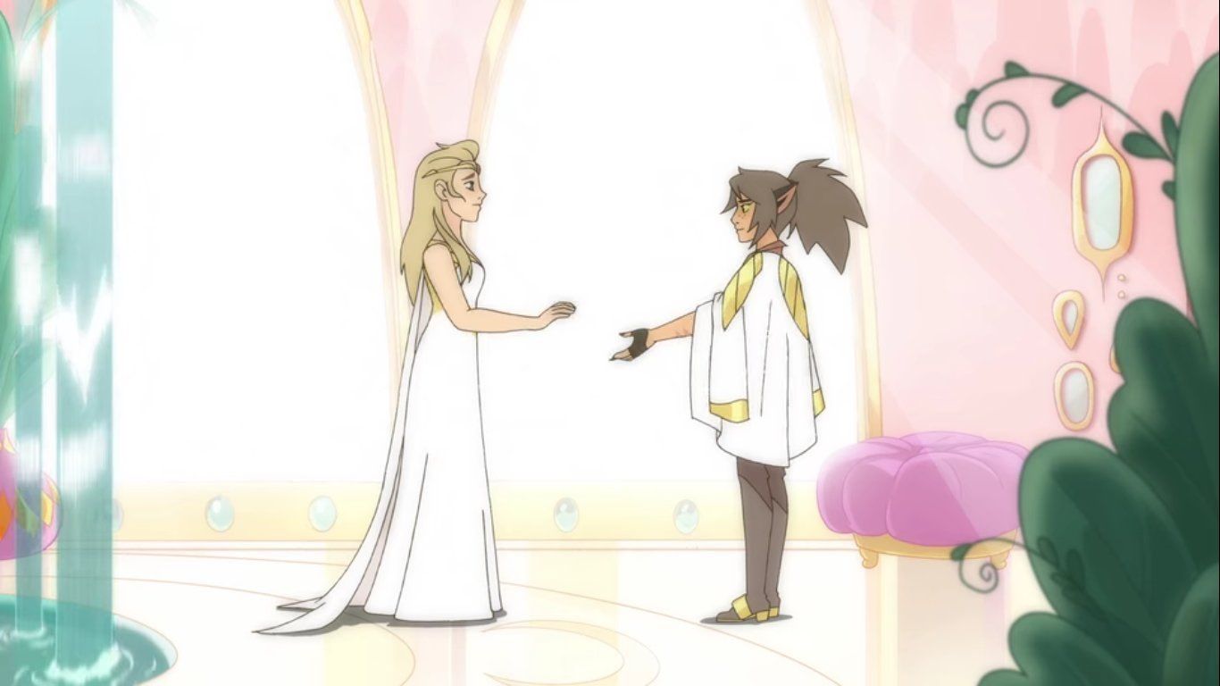 rin. check pinned and adora are married in the future