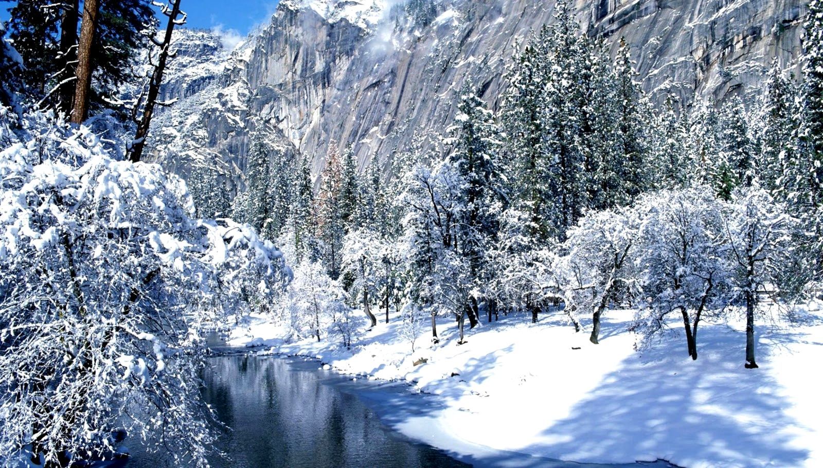 Winter Scenes Wallpaper Free Gallery. Winter wallpaper desktop, Winter snow wallpaper, Landscape wallpaper
