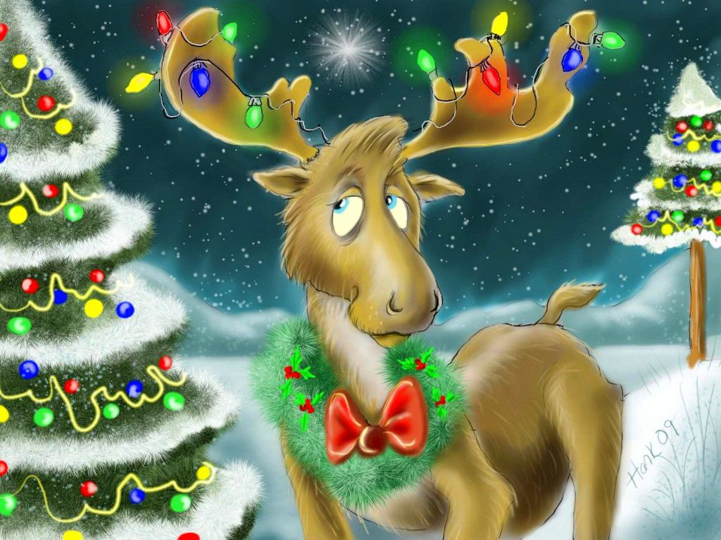 Jessowey's Fave Moose Picks's From Dow Under's Fave Christmas Picks Wallpaper