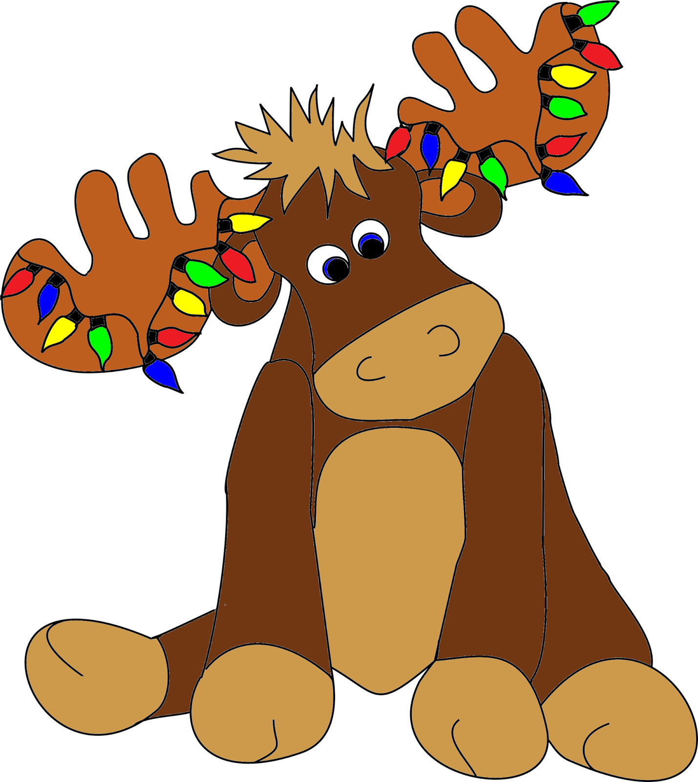 Free Christmas Moose Clipart, Download Free Clip Art, Free Clip Art on Clipart Library