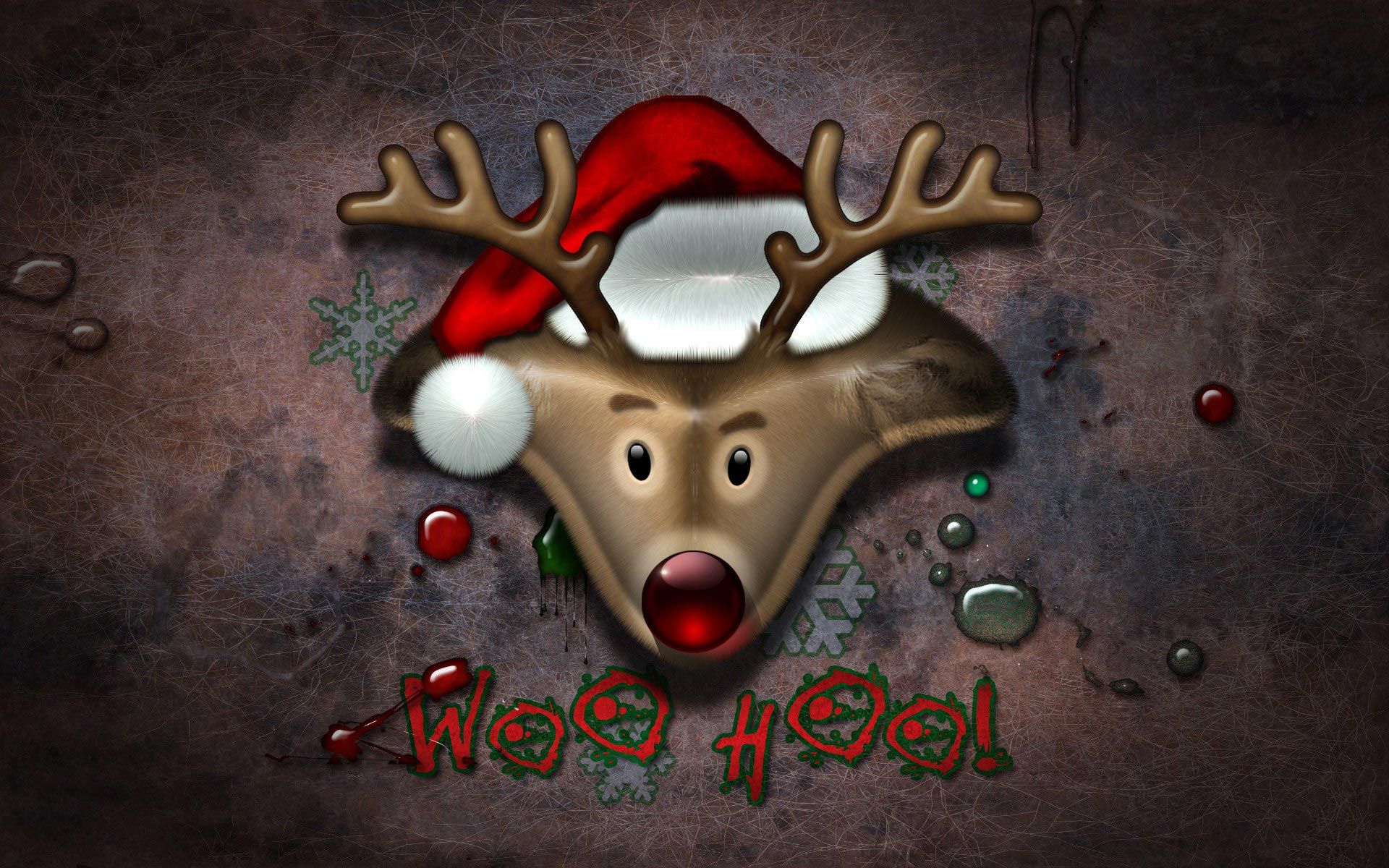 Xmas Moose Wallpapers - Wallpaper Cave