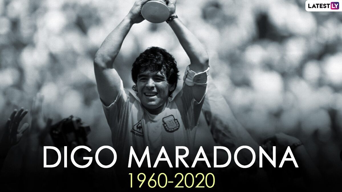 RIP Diego Maradona! HD Image, 4K Wallpaper and Photo to Celebrate Argentina Great and Football Icon's Life and Career. ⚽ LatestLY