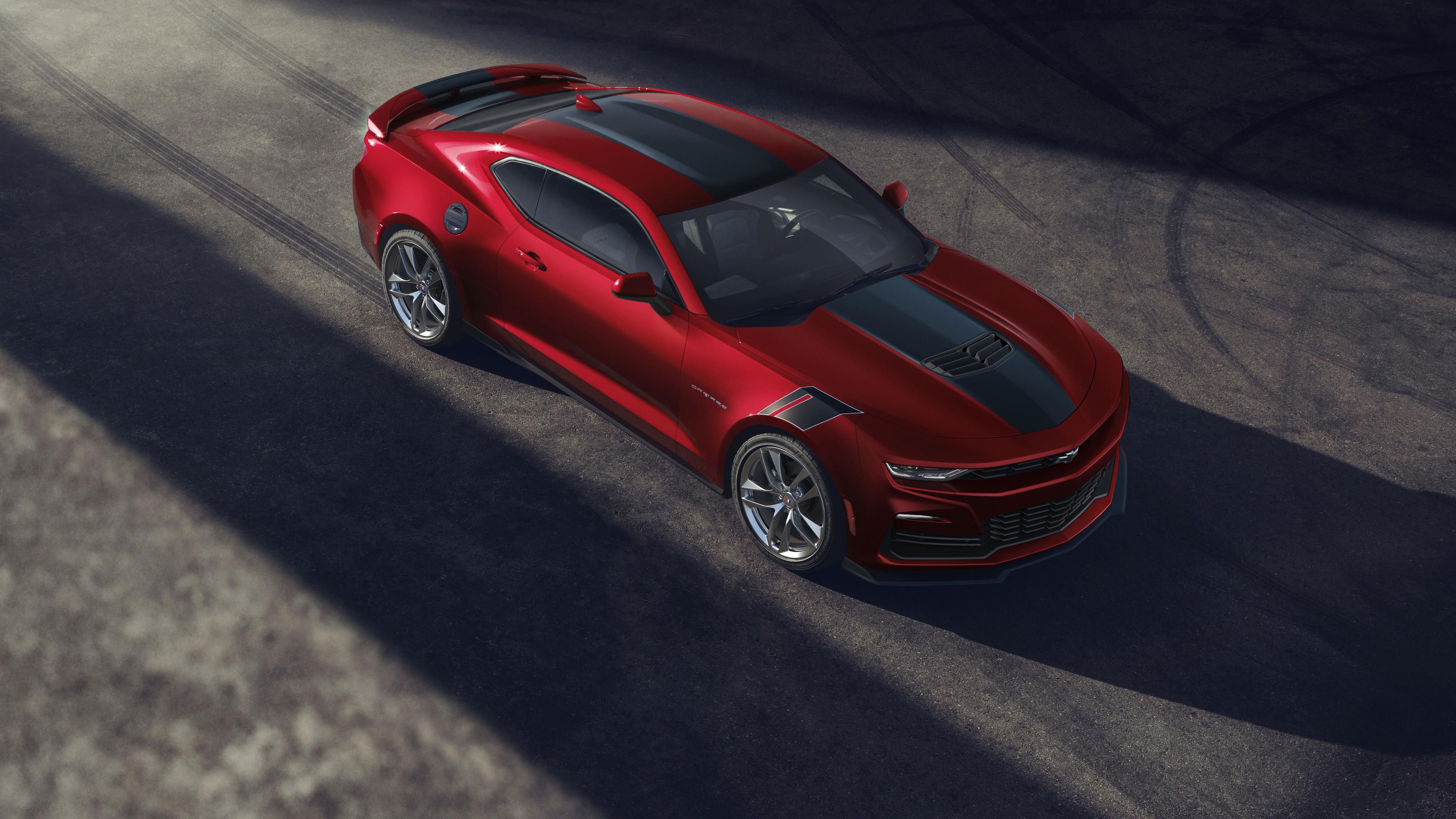 Chevrolet Camaro Wild Cherry Design Package 4K 5K HD Cars Wallpaper