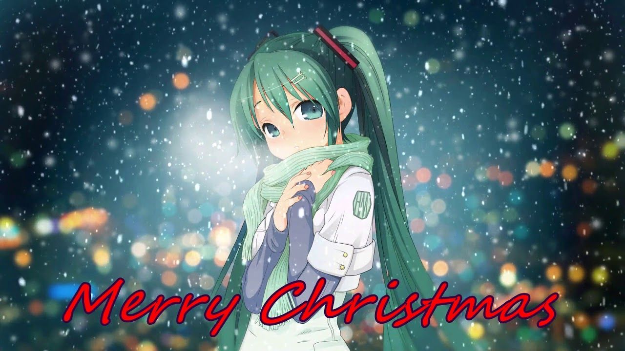 Hd Anime Christmas Wallpaper