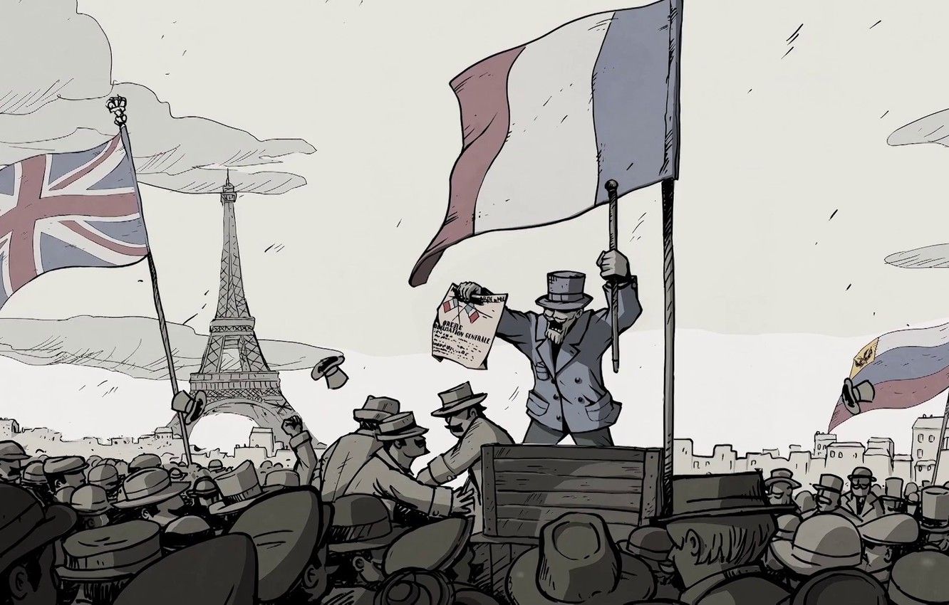 Wallpaper Paris, Game, War, Valiant Hearts: The Great War image for desktop, section игры