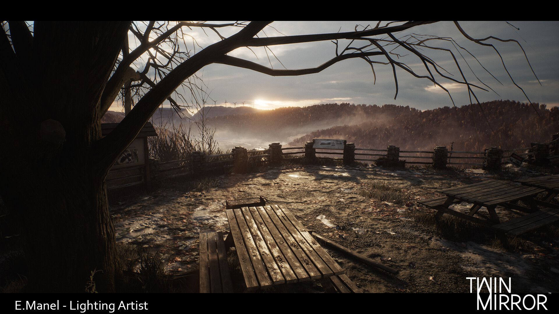 Twin Mirror Lighting //Dontnod Entertainment, Manel Es