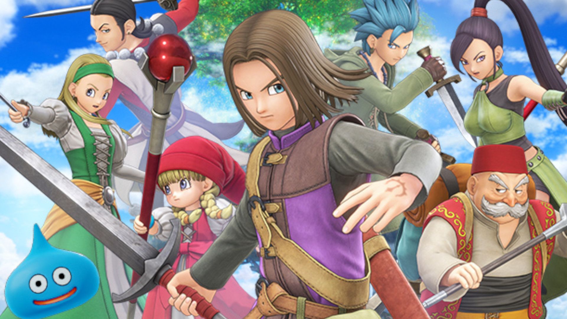 You can now play 10 hours of Dragon Quest 11 for free on Steam