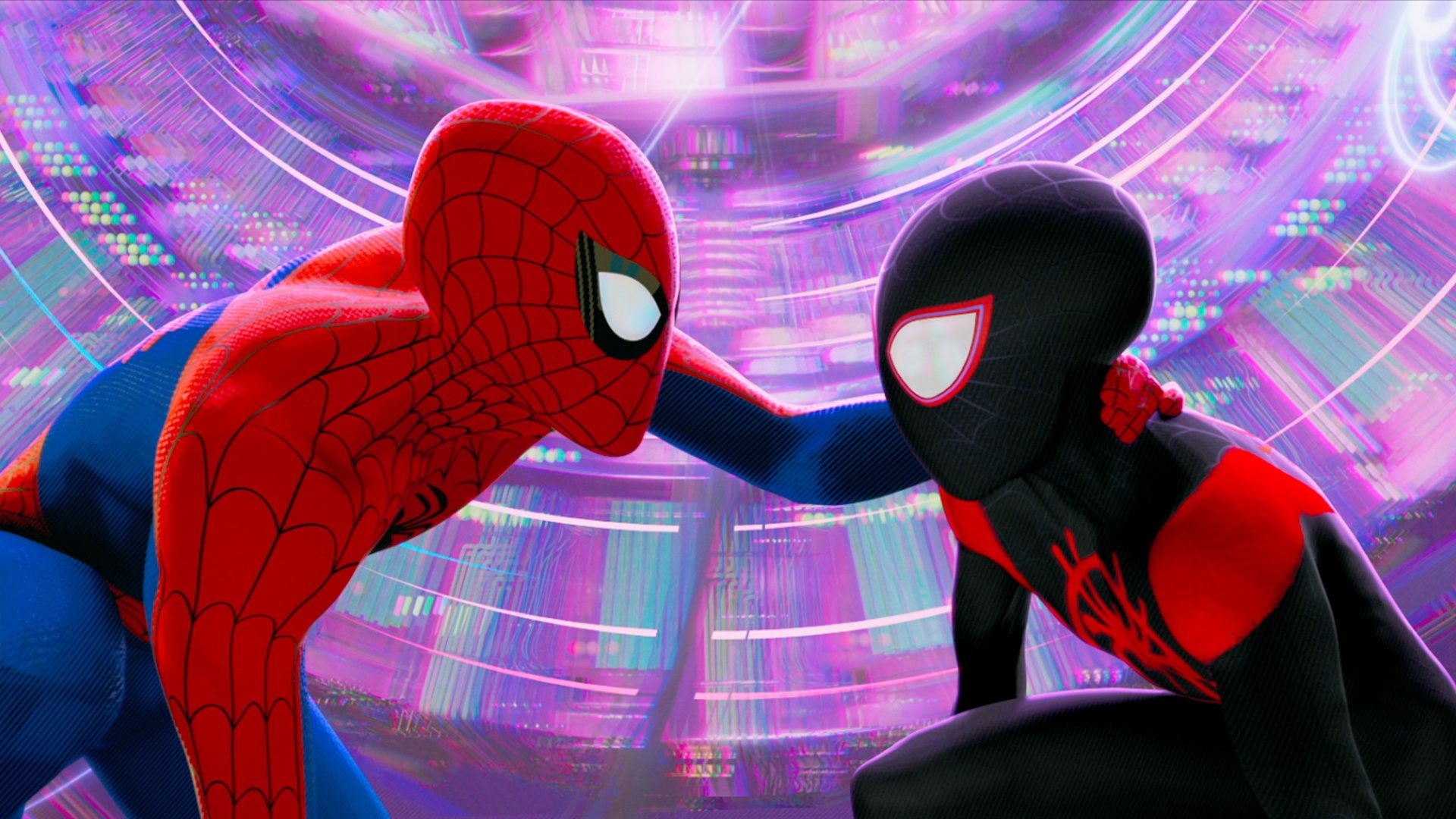 Spiderman meets his clone Blank