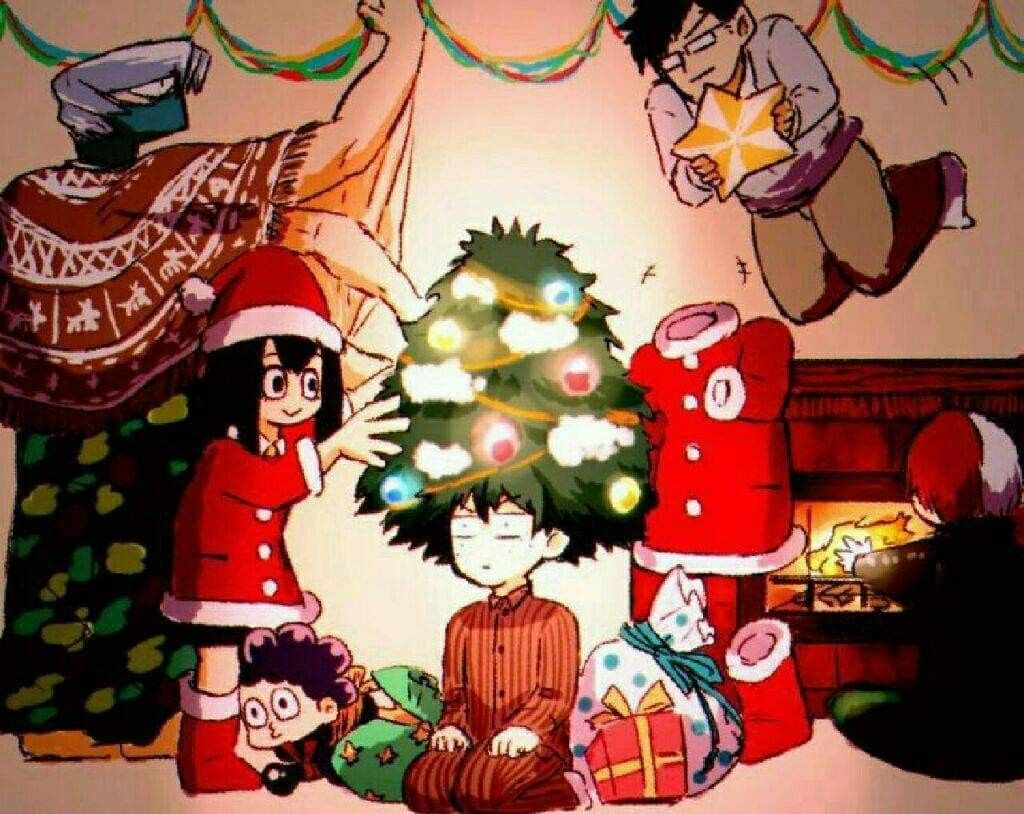 BnHA Boku No Hero Academia My Hero Academia. Anime Christmas, My Hero, Hero