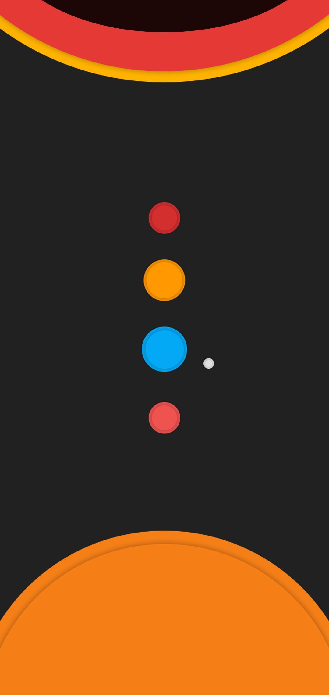 Center Punch Hole Wallpaper