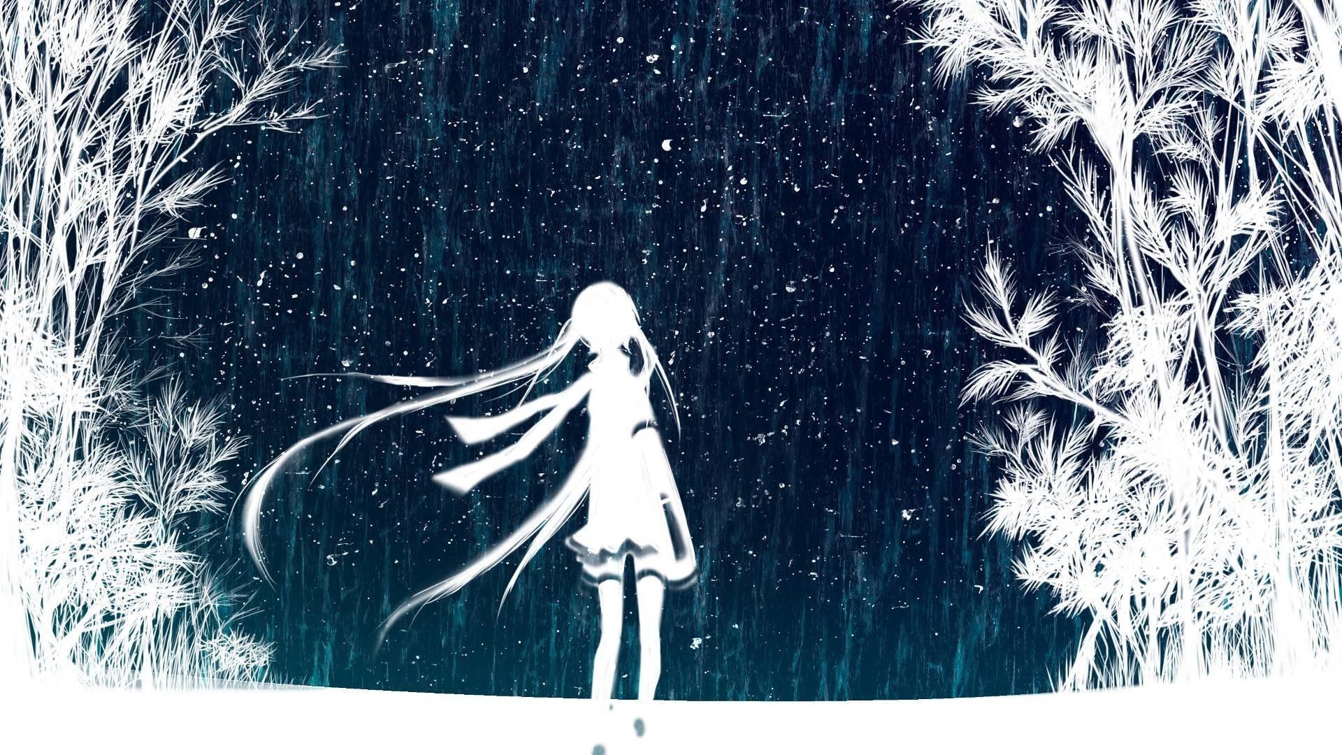 Aesthetic Anime Winter Wallpaper