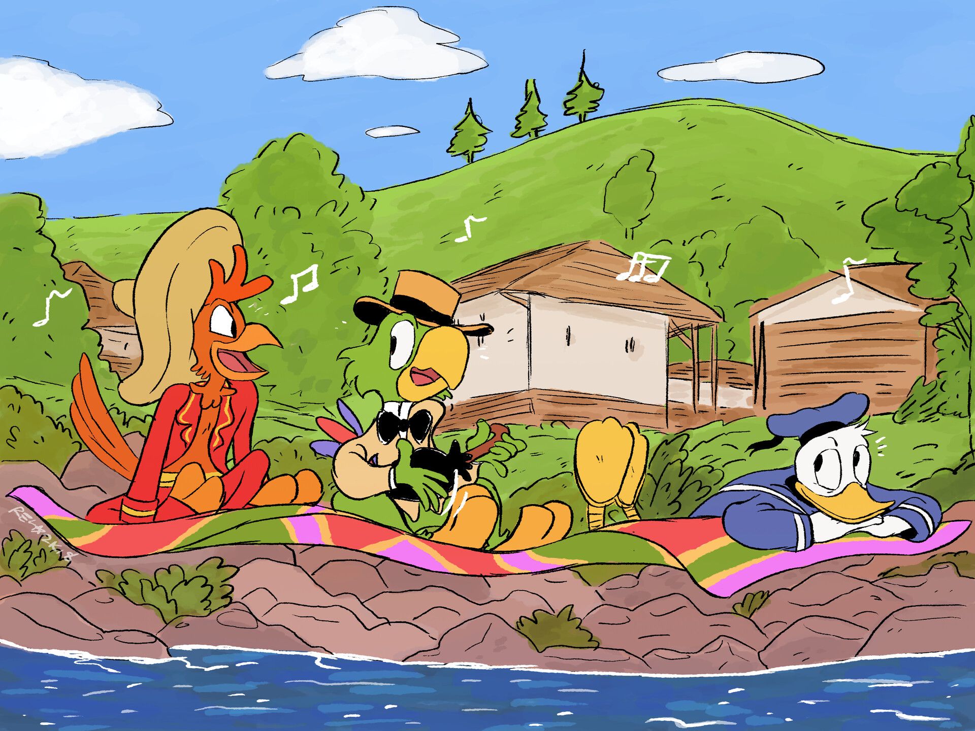 The Three Caballeros, Rel @sleeprelker