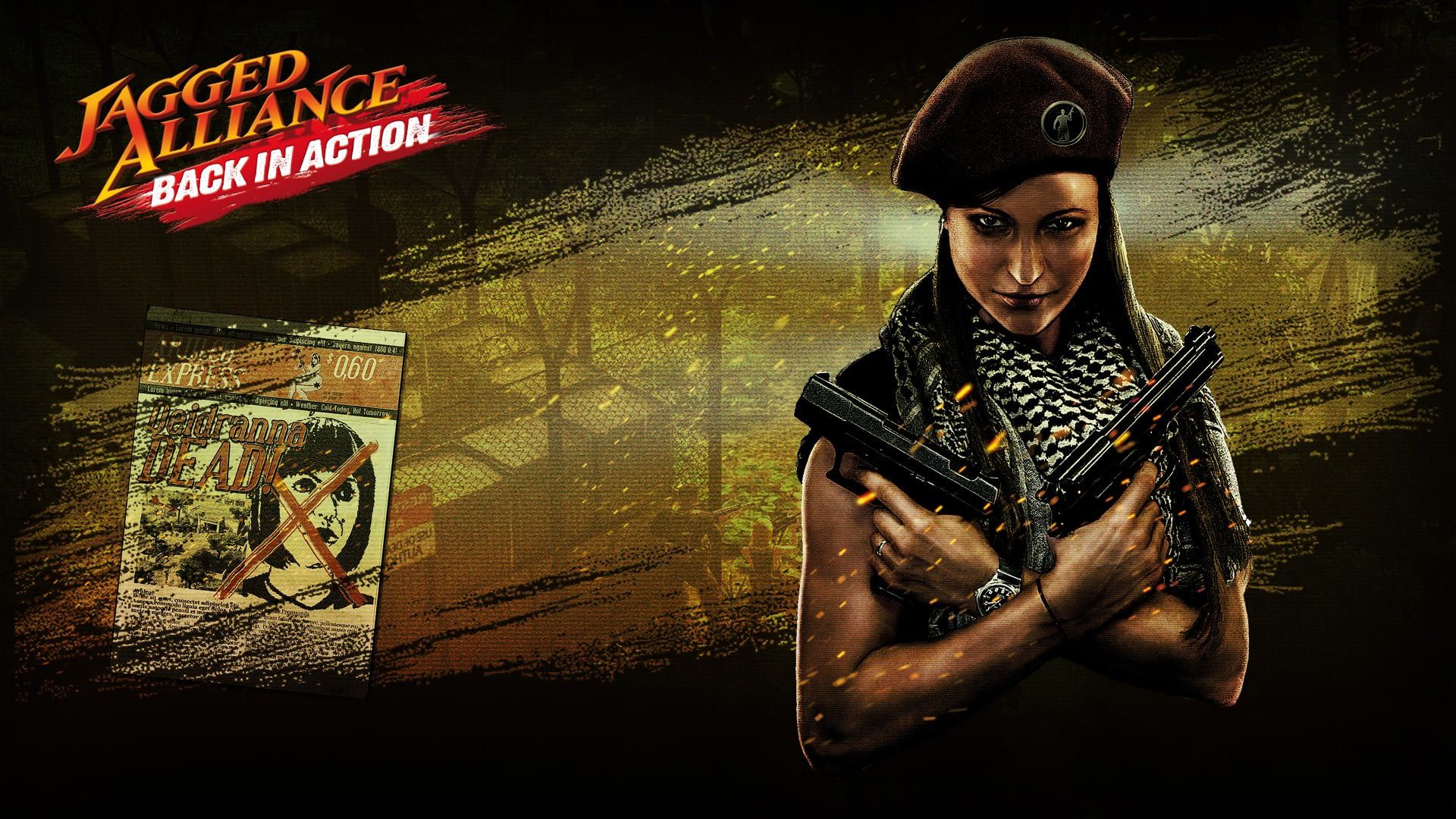 Get back in action with these Jagged Alliance wallpaper