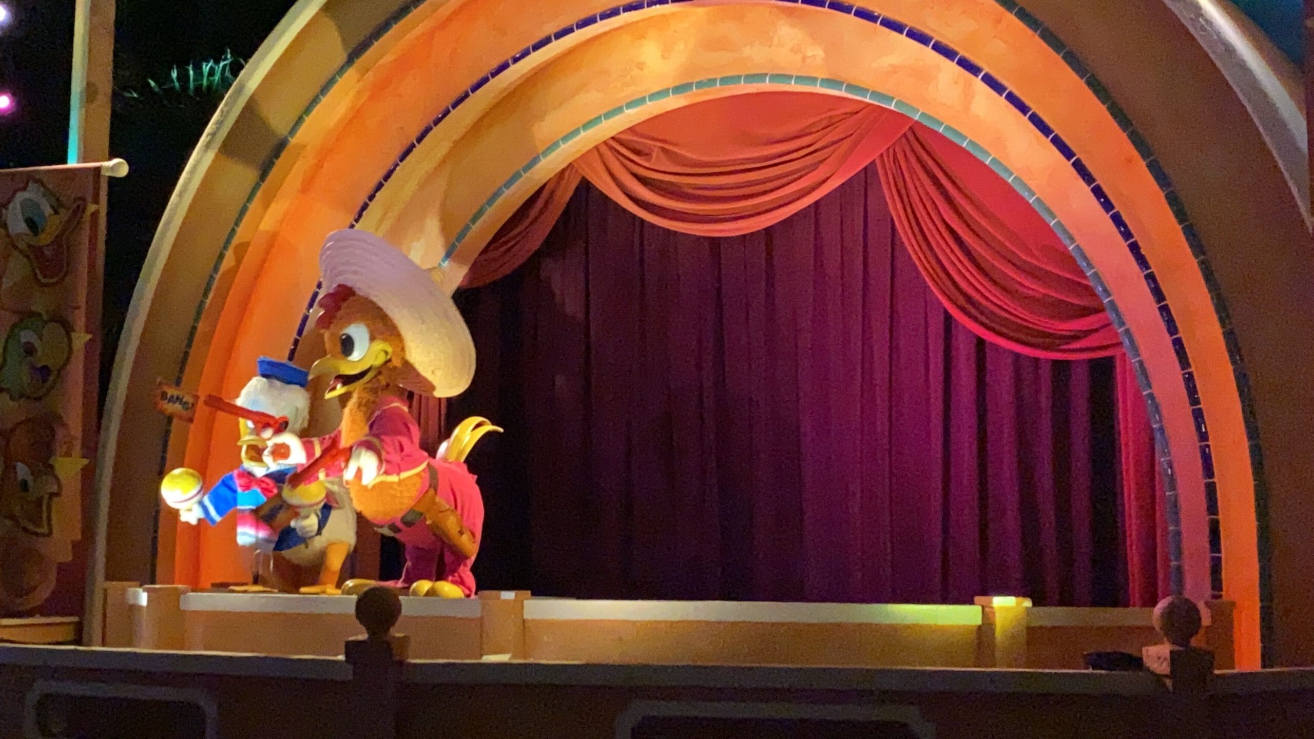 PHOTOS: Jose Carioca Audio Animatronic Still Missing At Gran Fiesta Tour Starring The Three Caballeros At EPCOT News Today