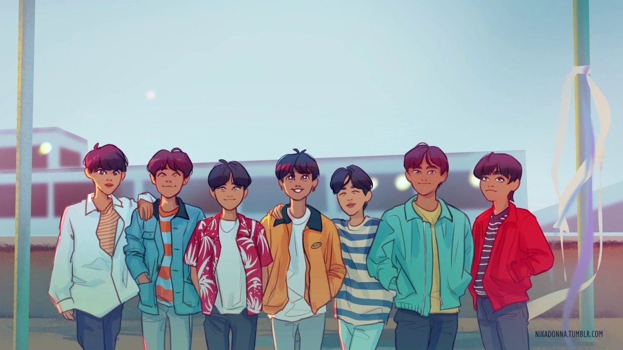 Bts Aesthetic Desktop Wallpaper