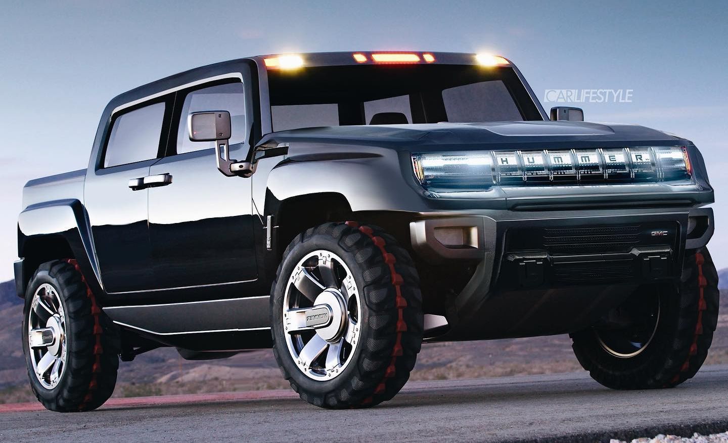 New 2021 GMC Hummer EV Rendering Looks Just About Right Top Speed. Hummer truck, Electric pickup truck, Pickup trucks