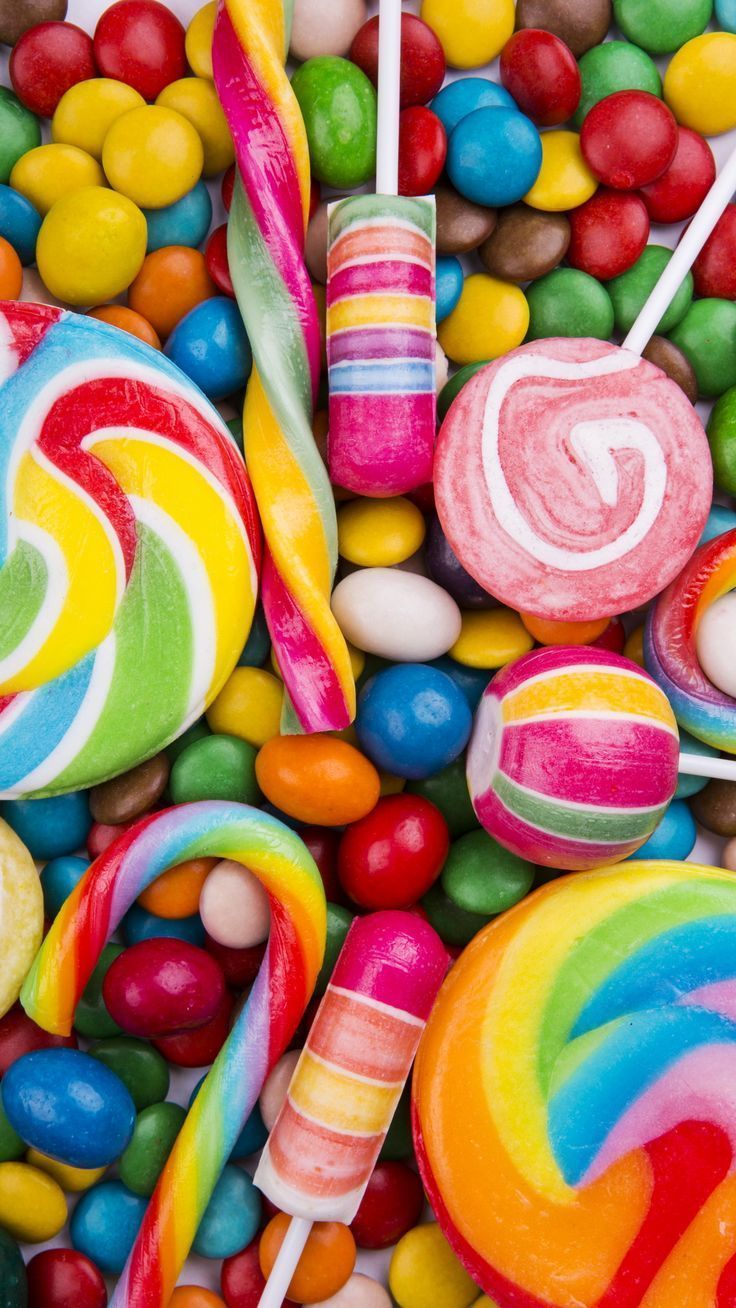 47 Colorful Candy Wallpaper  WallpaperSafari