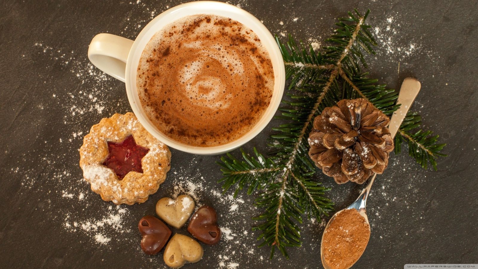 Christmas Hot Chocolate Ultra HD Desktop Background Wallpaper for 4K UHD TV, Widescreen & UltraWide Desktop & Laptop, Tablet