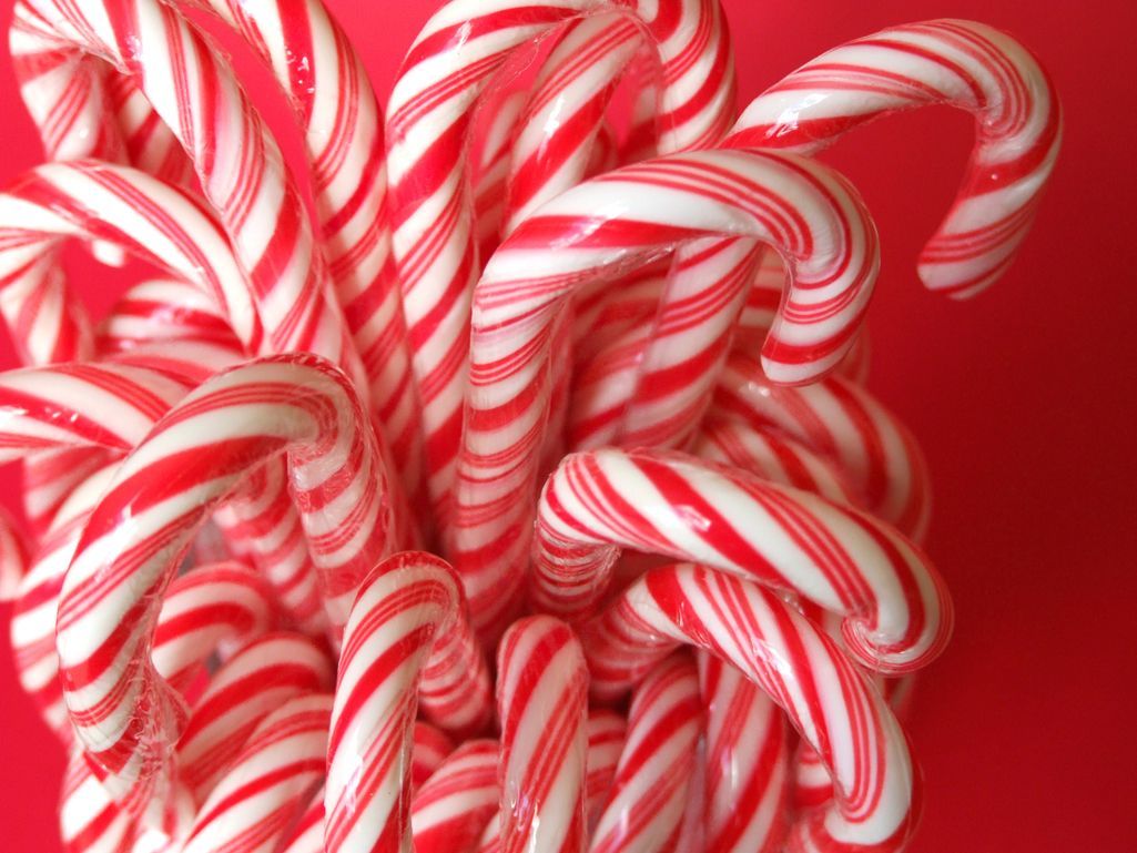 Christmas Candy Cane Wallpaper Free Christmas Candy Cane Background