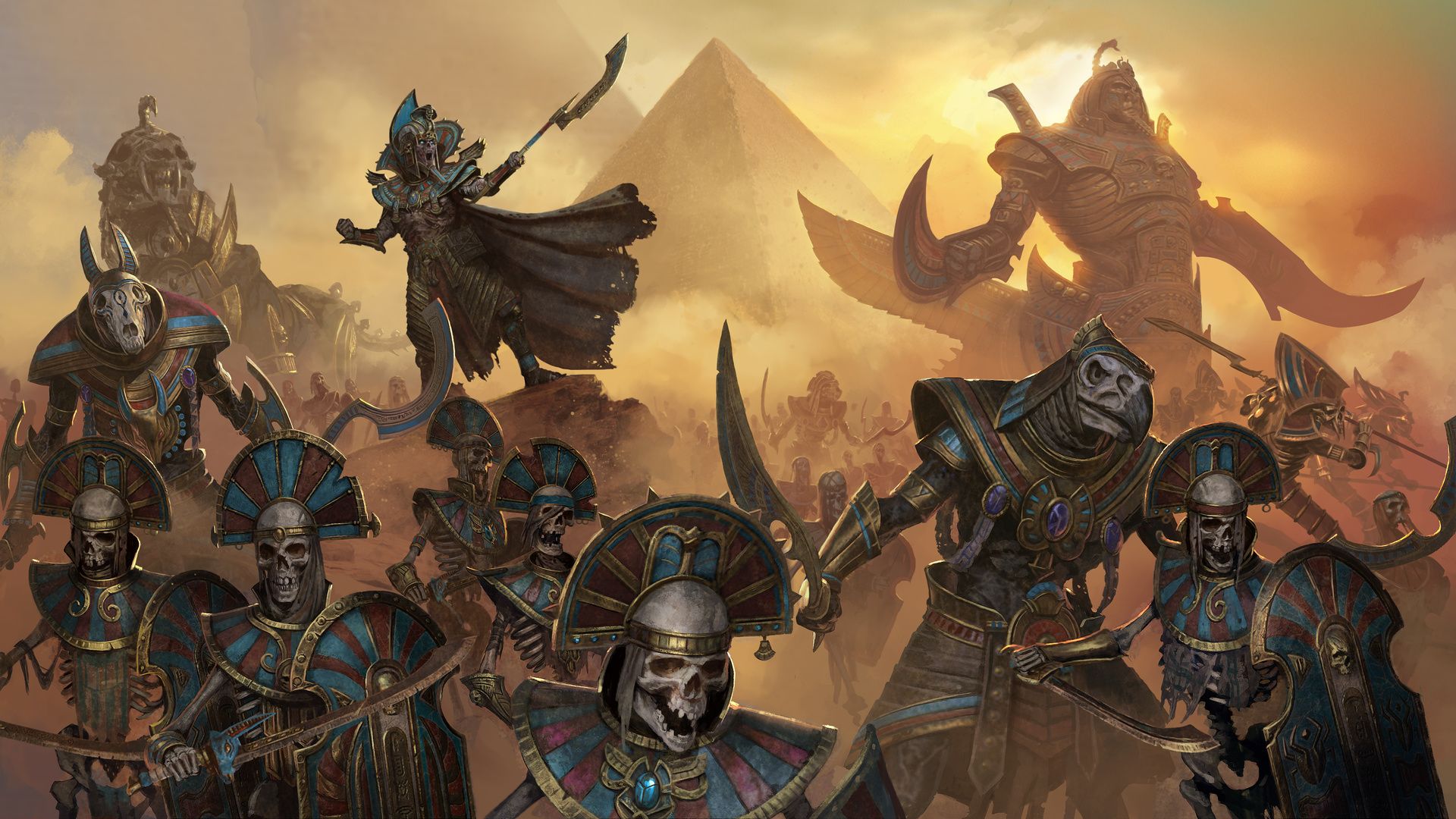 Wallpaper From Total War War Warhammer 2 Tomb Kings Wallpaper & Background Download