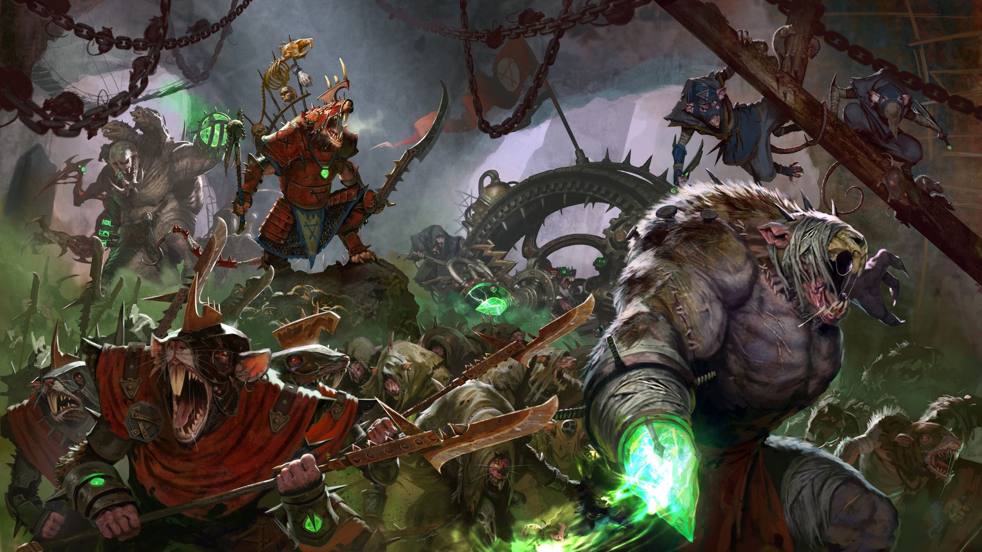 Skaven, Total War: Warhammer II, Warhammer Wallpaper HD / Desktop and Mobile Background